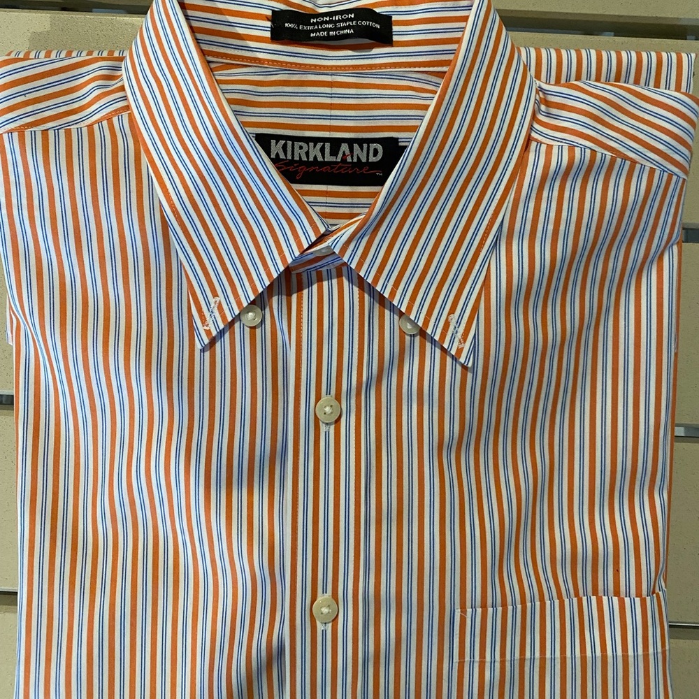 Men’s button down, long sleeve, new, no tags.